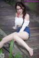 Very cute outdoor photo set of beautiful Natalee Achiel Steppe (24 photos)